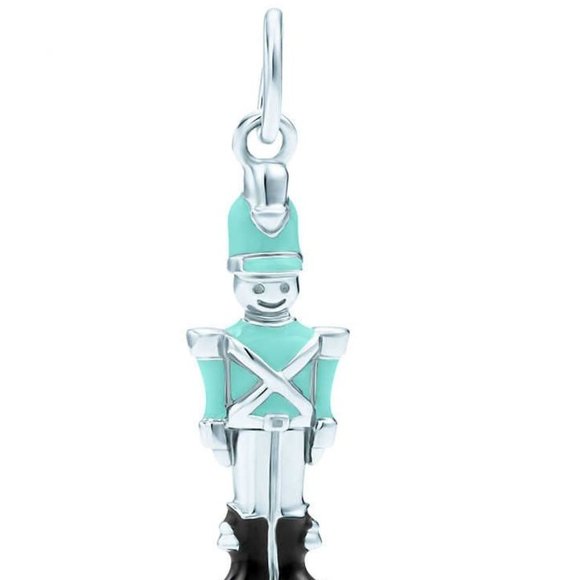 In Search of Tiffany & Co. NUTCRACKER Toy Soldier Blue Enamel charm - Picture 1 of 1